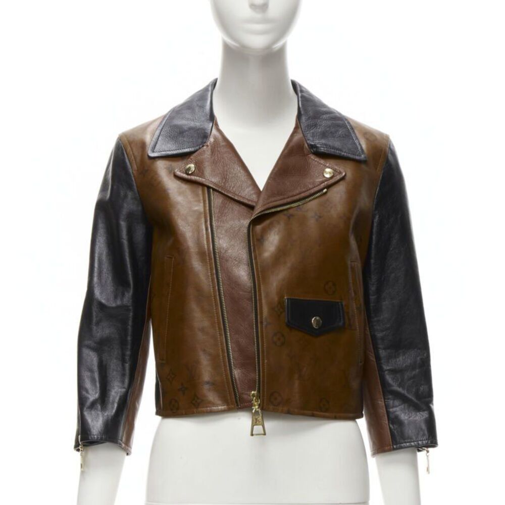 Louis Vuitton Leather Biker Jacket